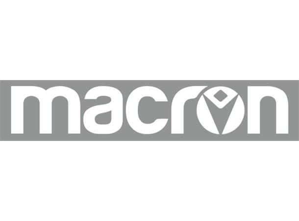 Macron Rygg Hvit logo N Transfermerke 240mm x42mm 