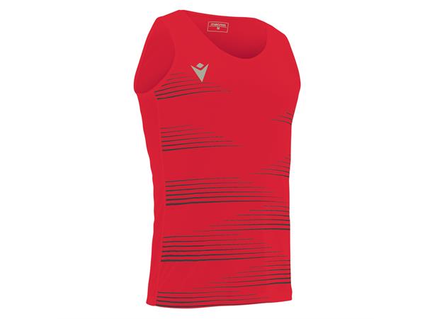 Dorian Singlet RED/BLK M Løpesinglet for herre 