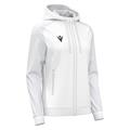 Atlas Hooded Jacket Full Zip W WHT M Teknisk full zip hettegenser til dame